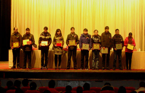 江蘇上上電纜集團2010年度優(yōu)秀員工