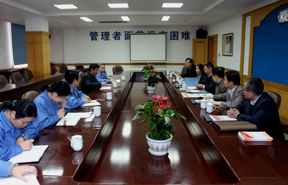 江蘇省總工會副主席馬永清一行來上上電纜調研