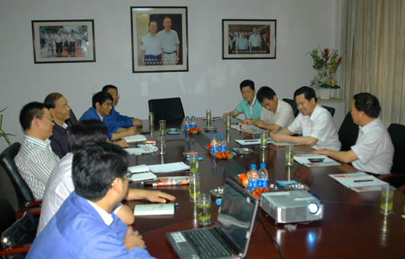 江蘇省、常州市質量技術監督局領導來上上集團調研